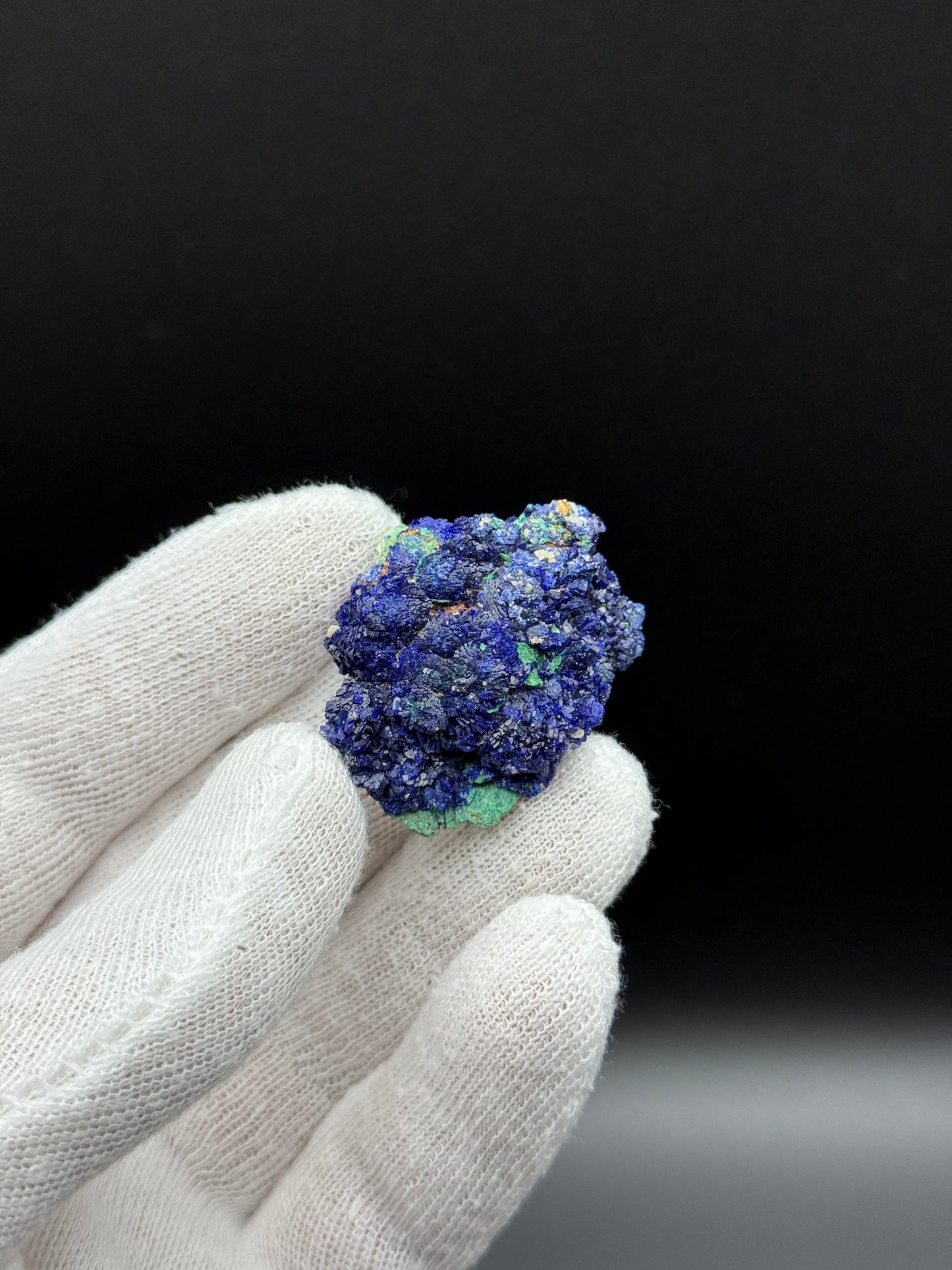 AZURITE & MALACHITE - BURRA BURRA COPPER MINE, BURRA, SOUTH AUSTRALIA, AUSTRALIA