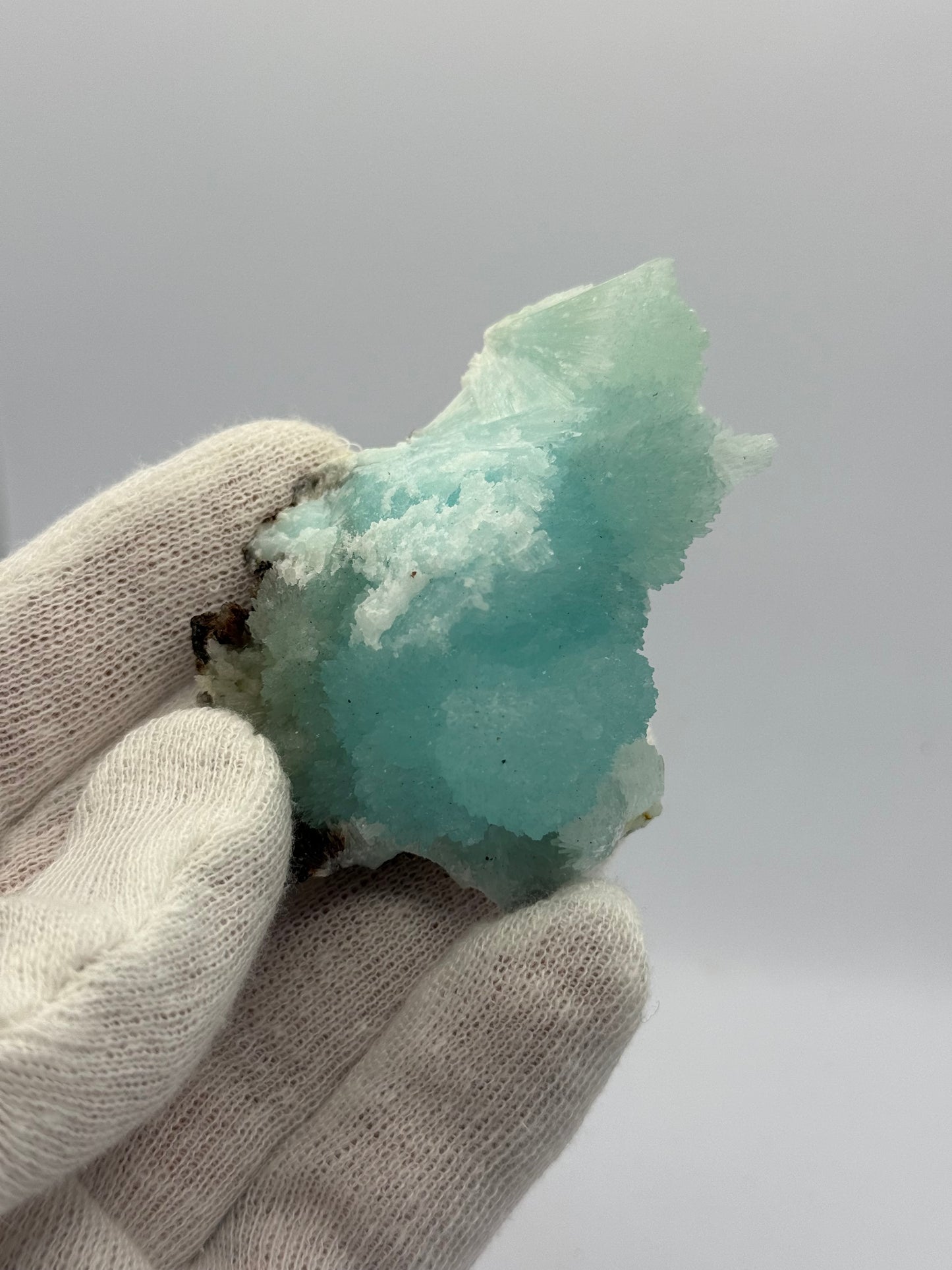 BLUE ARAGONITE - WENSHAN MINE, CHINA