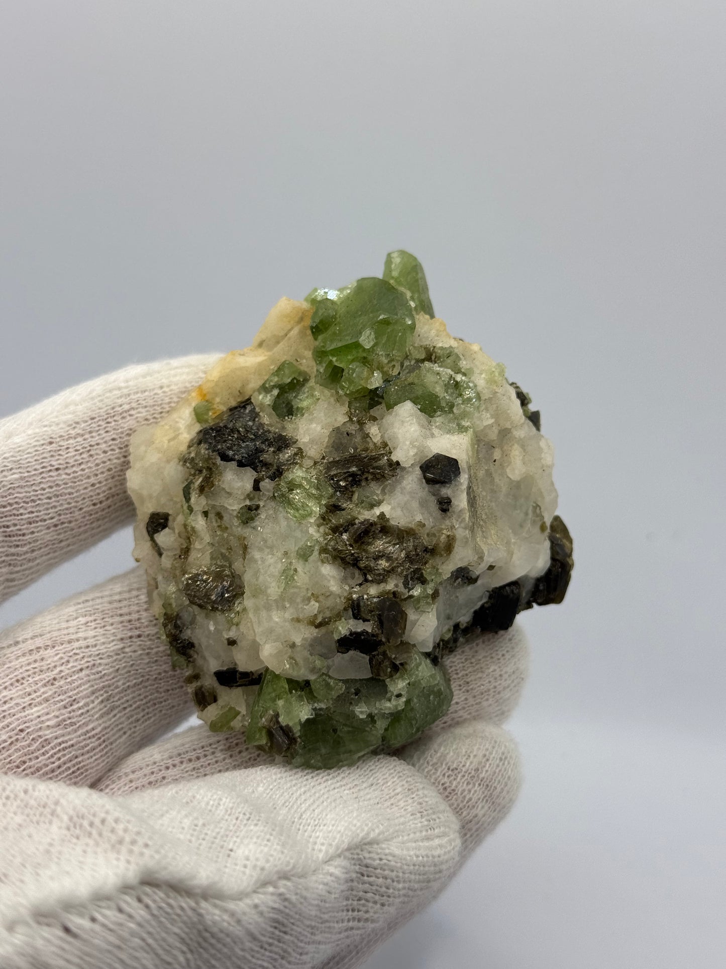 DIOPSIDE AND PHLOGOPITE - BADAKHSHAN, AFGHANISTAN