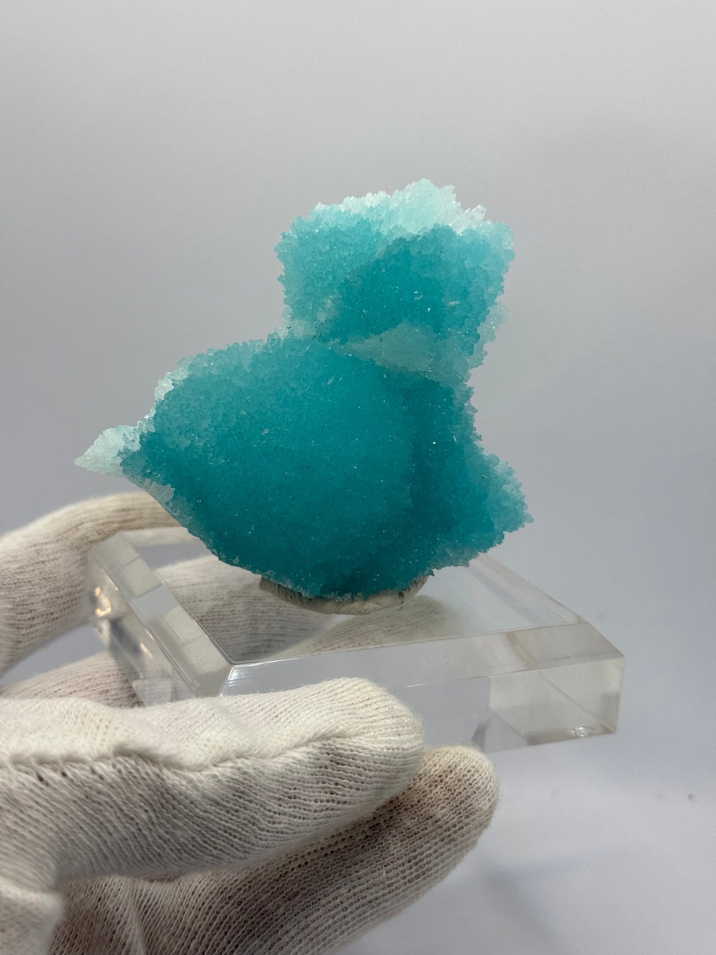 HIGH GRADE BLUE ARAGONITE - WENSHAN MINE, CHINA