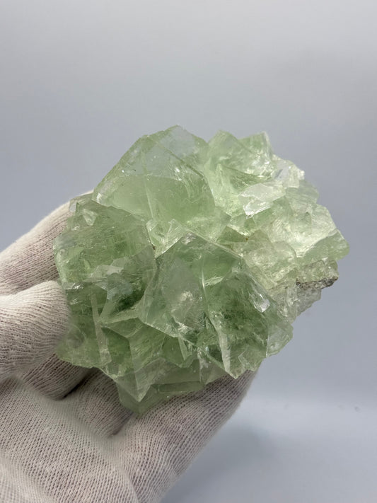 LIGHT GREEN FLUORITE - HUNAN, CHINA