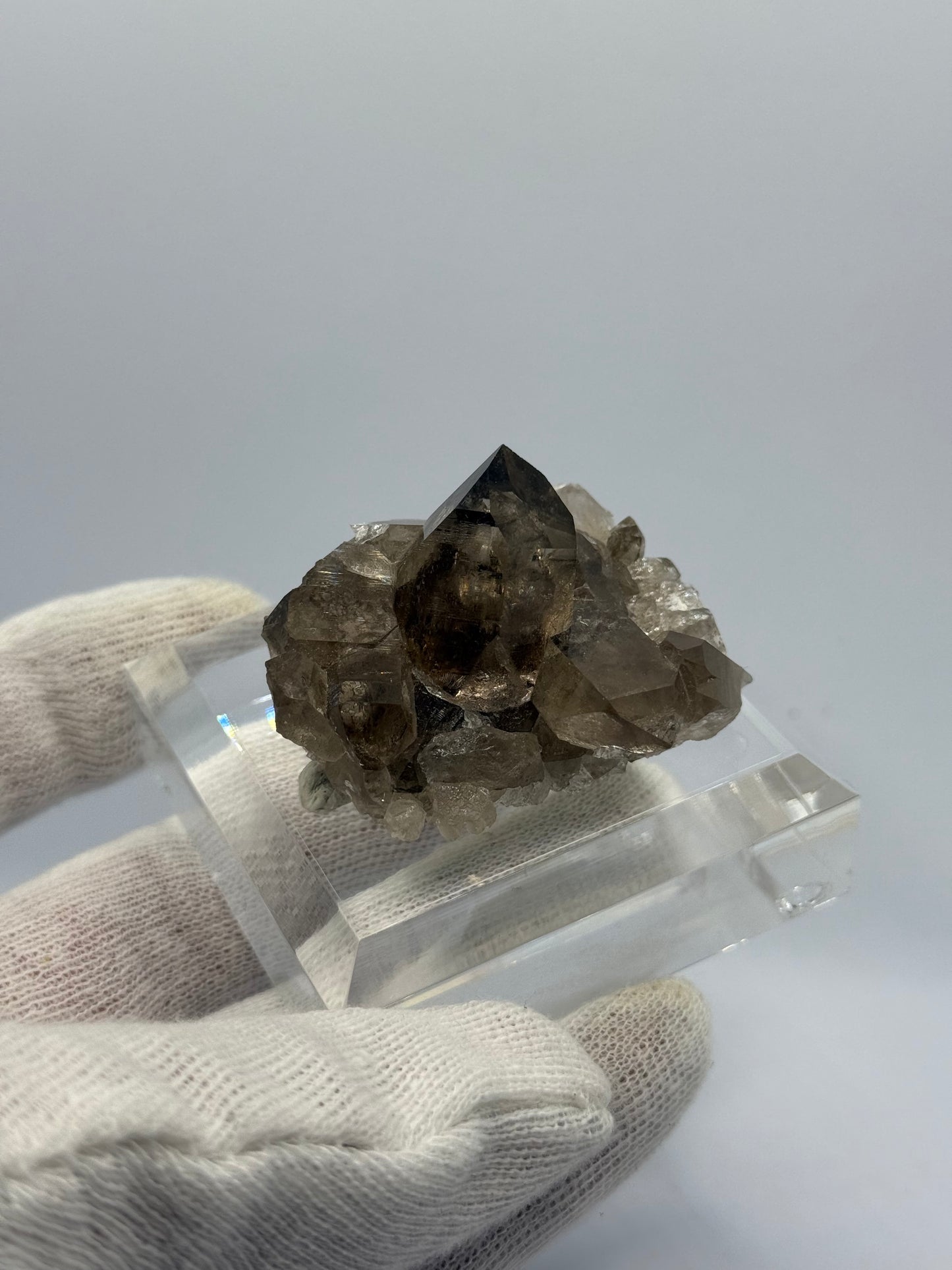 ALPINE SMOKY QUARTZ - MONT BLANC, FRANCE