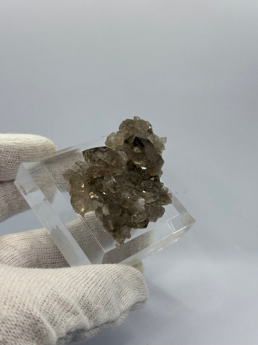 ALPINE SMOKY QUARTZ - MONT BLANC, FRANCE