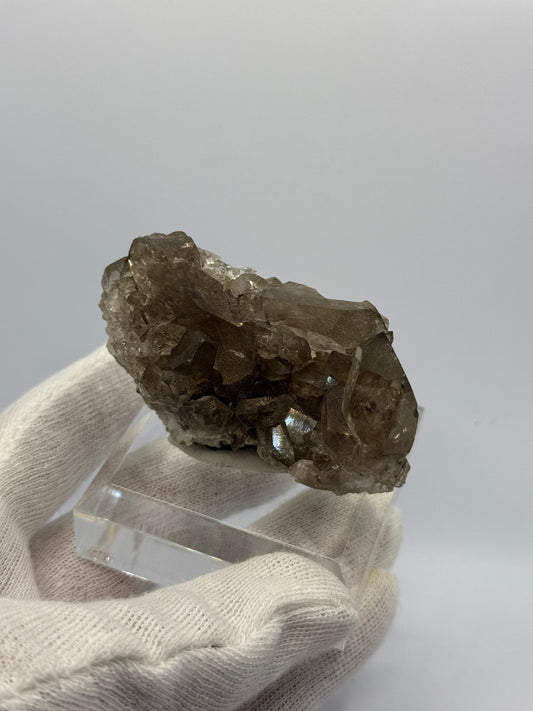 ALPINE SMOKY QUARTZ - MONT BLANC, FRANCE
