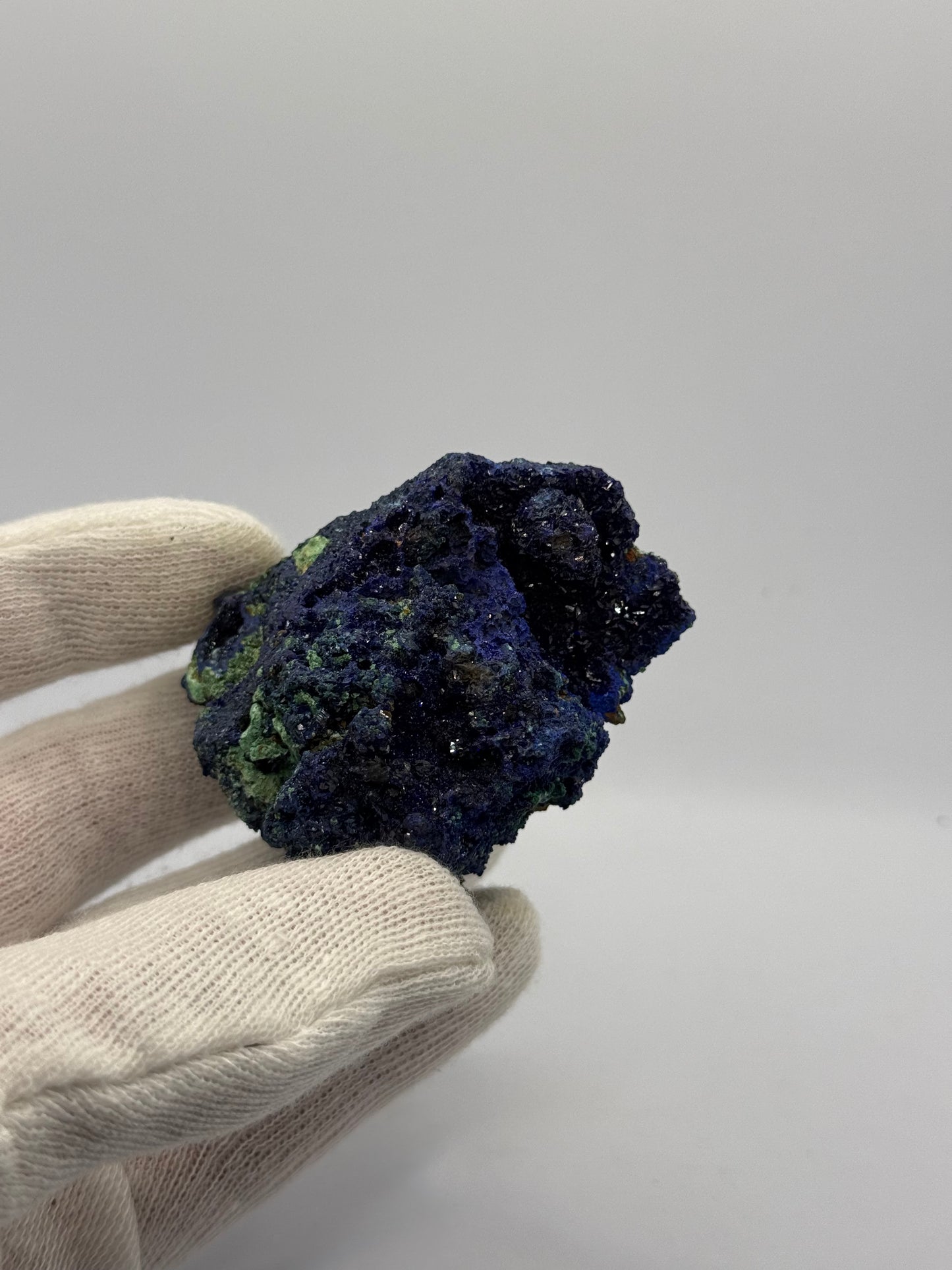 AZURITE AND MALACHITE - LIUFENGSHAN MINE, CHINA