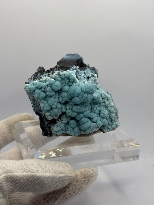 BLUE BOTRYOIDAL GIBBSITE - YUNNAN, CHINA