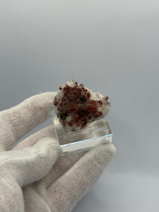 QUARTZ, SPHALERITE AND CHALCOPYRITE - FENGJIASHAN MINE, CHINA