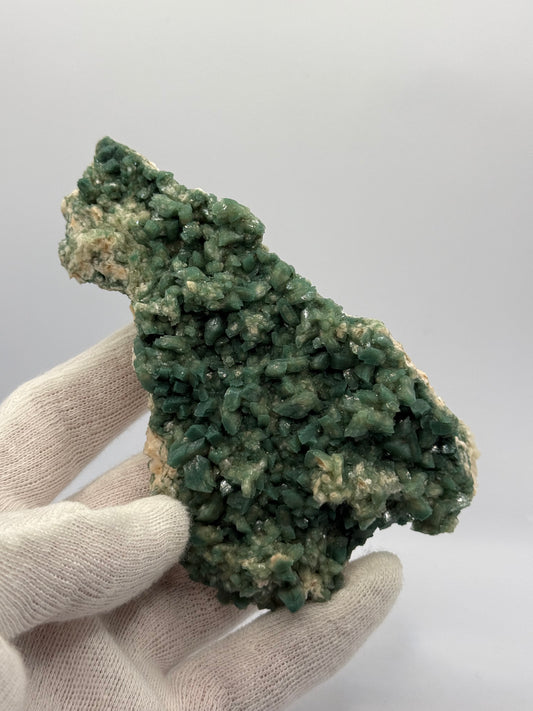 RARE GREEN HEULANDITE - NASHIK, INDIA