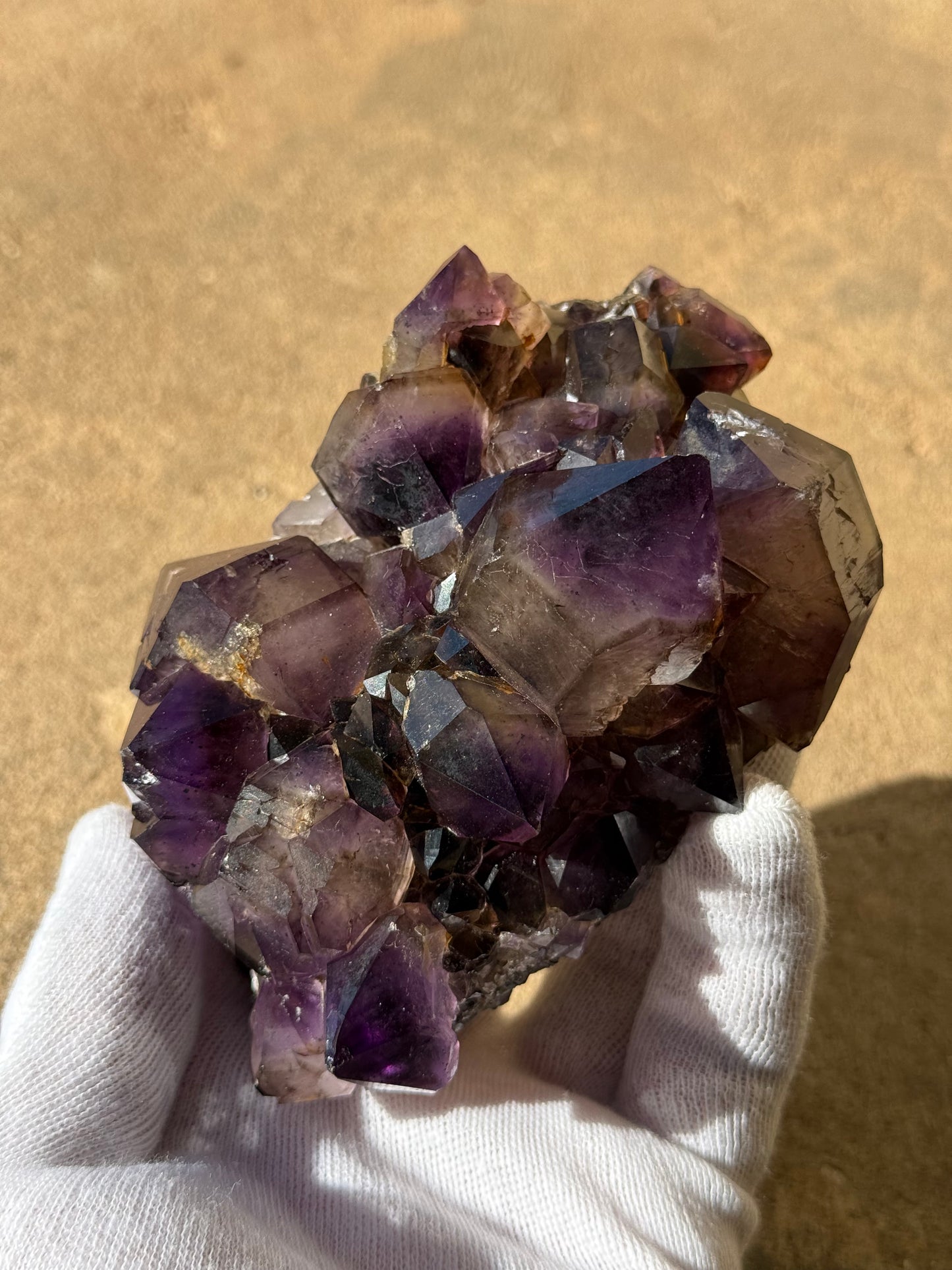 LARGE AUSTRALIAN AMETHYST/SMOKY QUARTZ - "THE GALAXY POCKET 2024", WESTERN AUSTRALIA