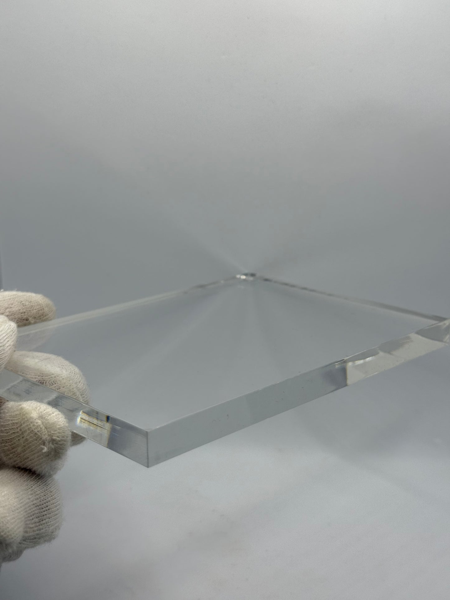 140mm x 100mm x 10mm ACRYLIC MINERAL DISPLAY STAND