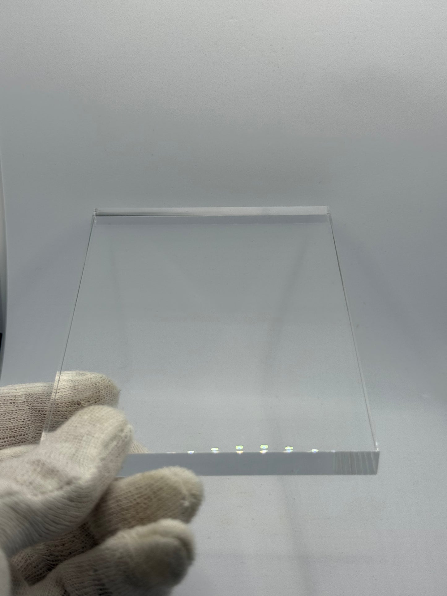 140mm x 100mm x 10mm ACRYLIC MINERAL DISPLAY STAND