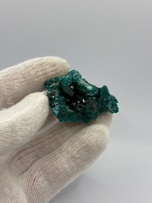 DIOPTASE - TANTARA MINE, SHINKOLOBWE, KAMBOVE TERRITORY, HAUT-KATANGA, DR CONGO