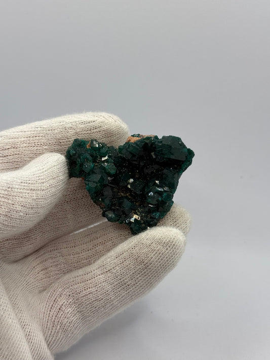 DIOPTASE & MALACHITE - TANTARA MINE, SHINKOLOBWE, KAMBOVE TERRITORY, HAUT-KATANGA, DR CONGO
