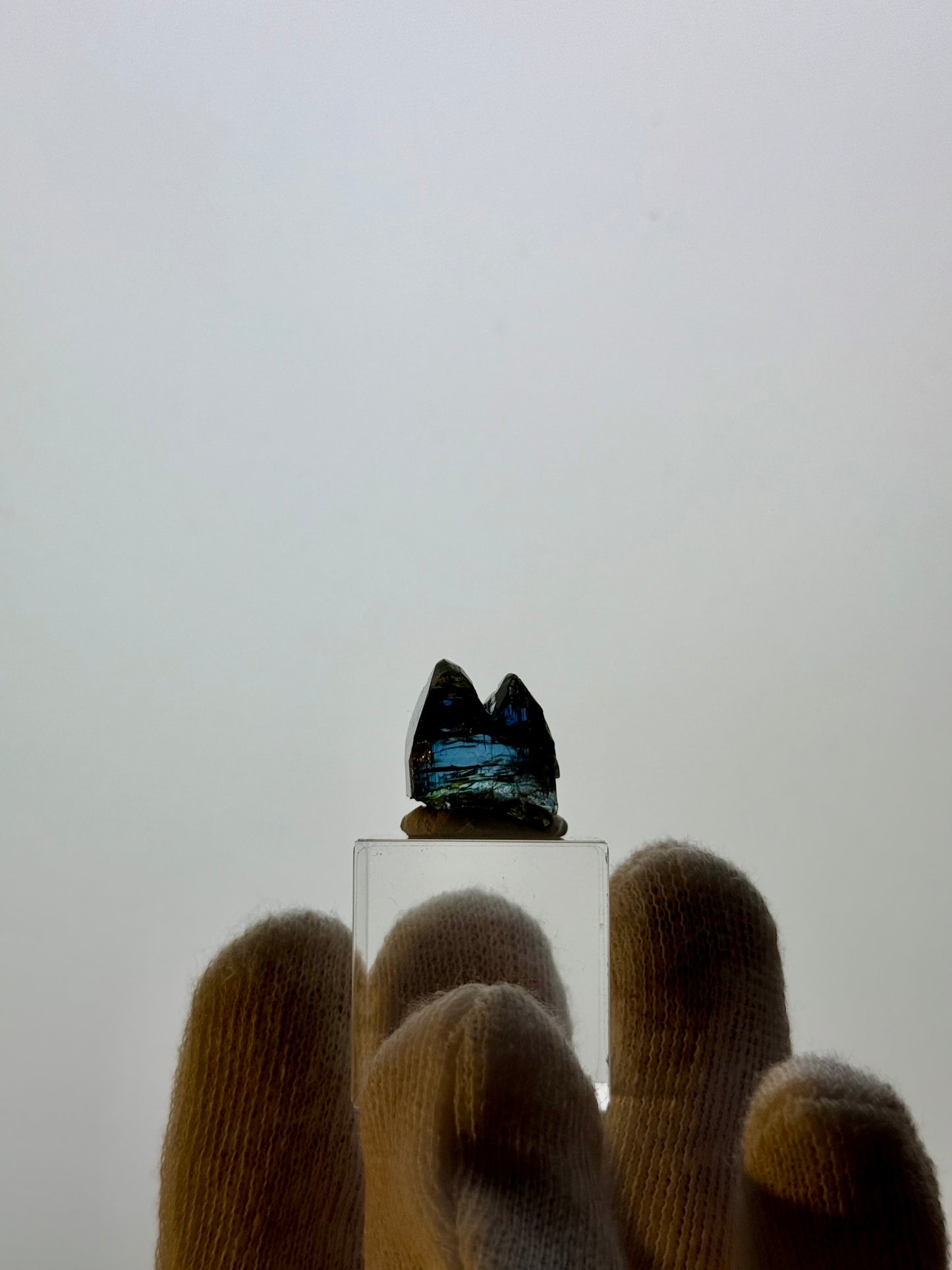 TWIN TANZANITE 4.35g - MERELANI HILLS, TANZANIA