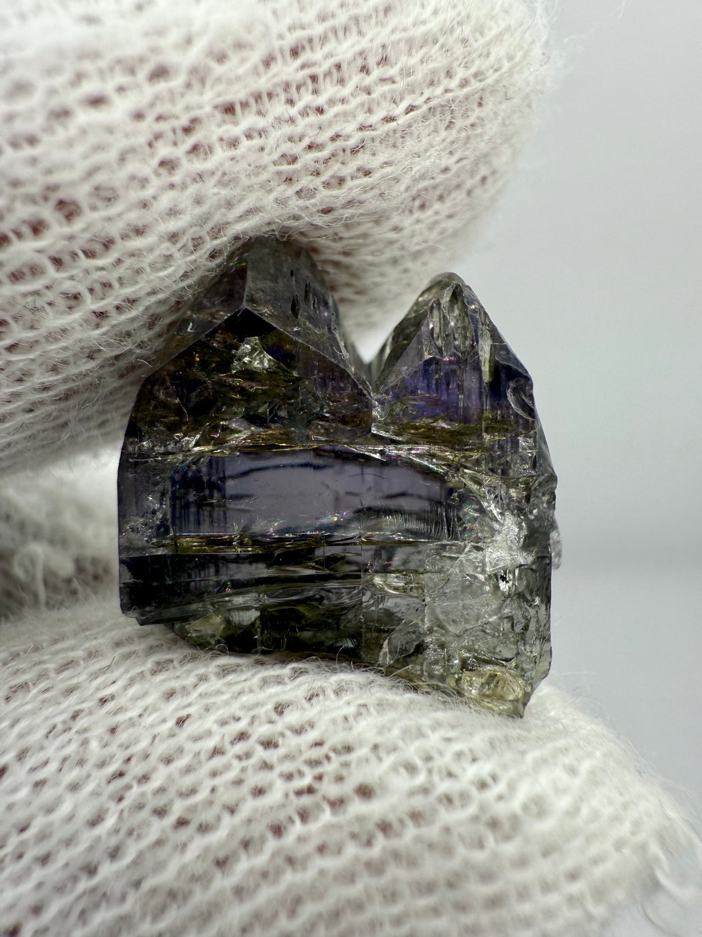 TWIN TANZANITE 4.35g - MERELANI HILLS, TANZANIA