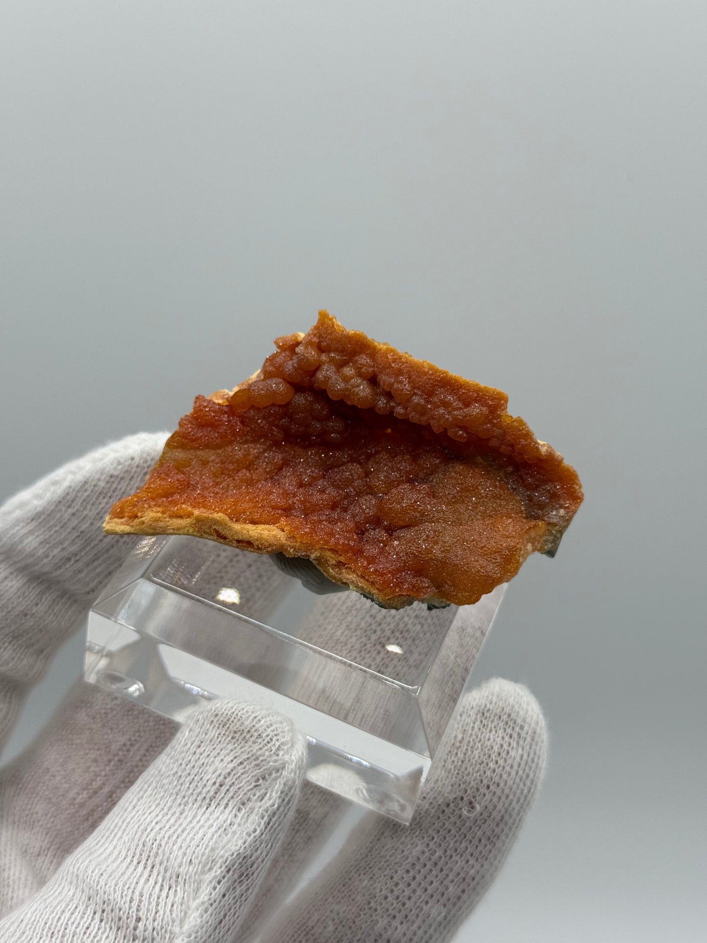 ORANGE ZINCITE - LUBIN MINE, POLAND