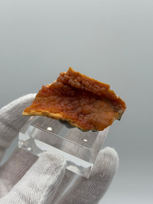 ORANGE ZINCITE - LUBIN MINE, POLAND