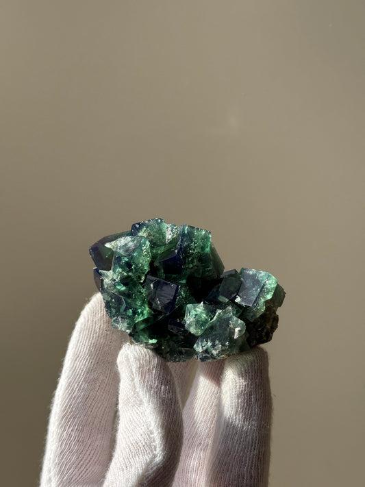 FLUORITE "THE BIG WHOPPER POCKET" - DIANA MARIA MINE, FROSTERLEY, WEARDALE, CO. DURHAM, ENGLAND