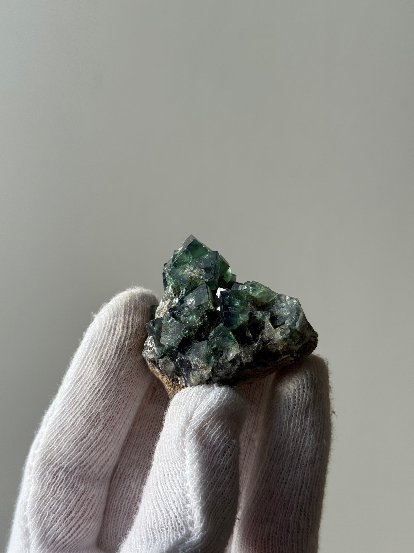 FLUORITE "POCKET 42" - DIANA MARIA MINE, FROSTERLEY, WEARDALE, CO. DURHAM, ENGLAND
