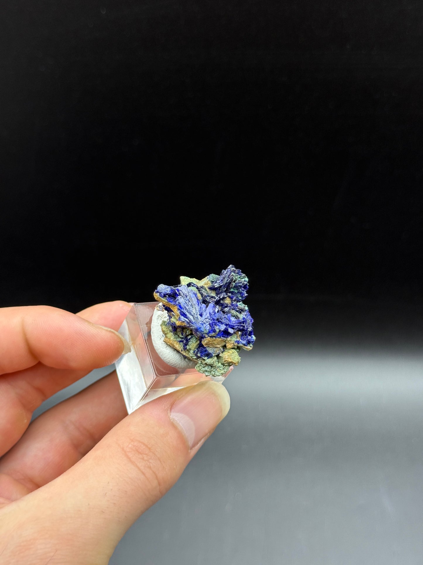 AZURITE - BURRA BURRA COPPER MINE, BURRA, SOUTH AUSTRALIA