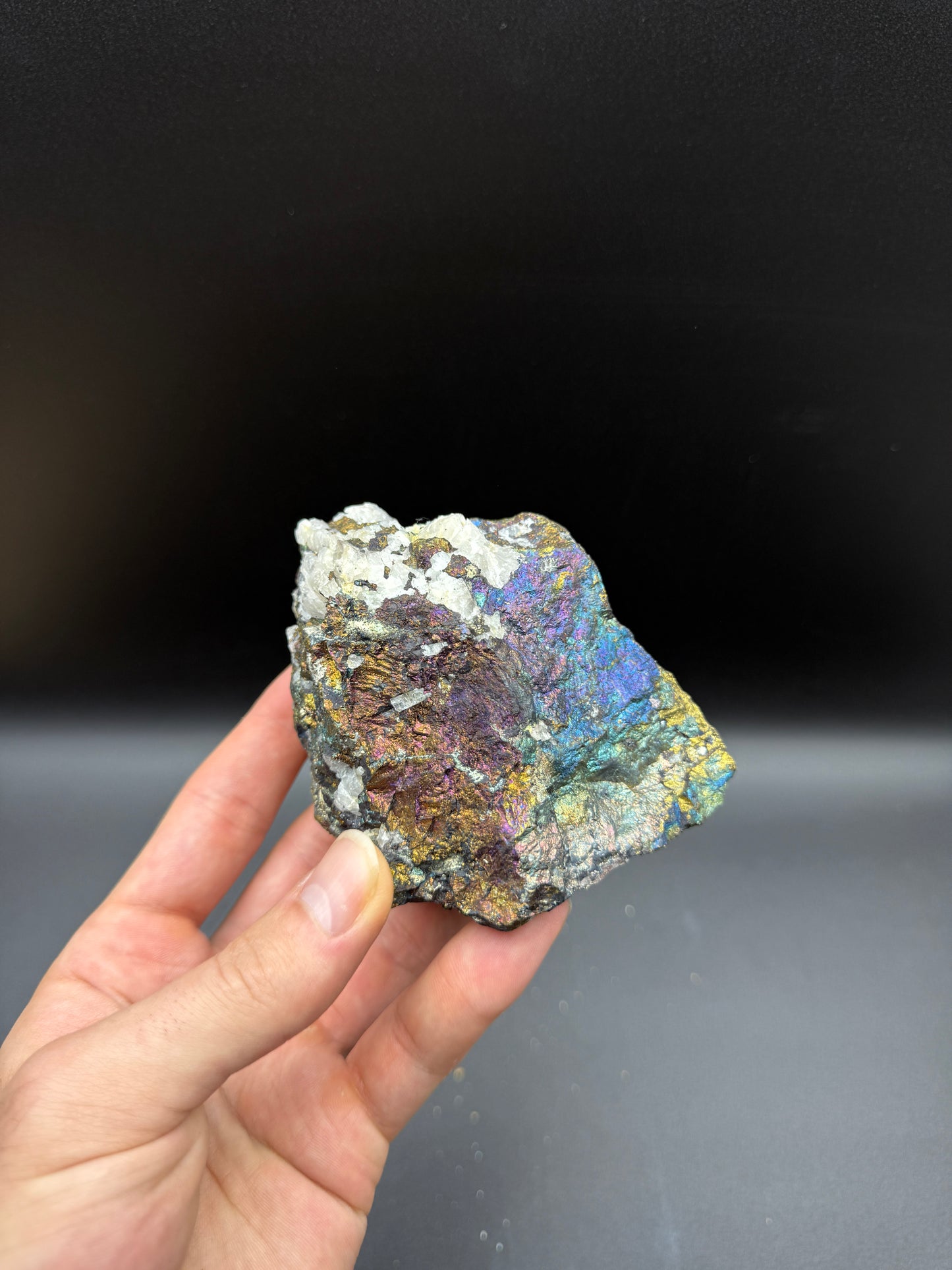 CHALCOPYRITE AND BORNITE - POONA MINE, SOUTH AUSTRALIA