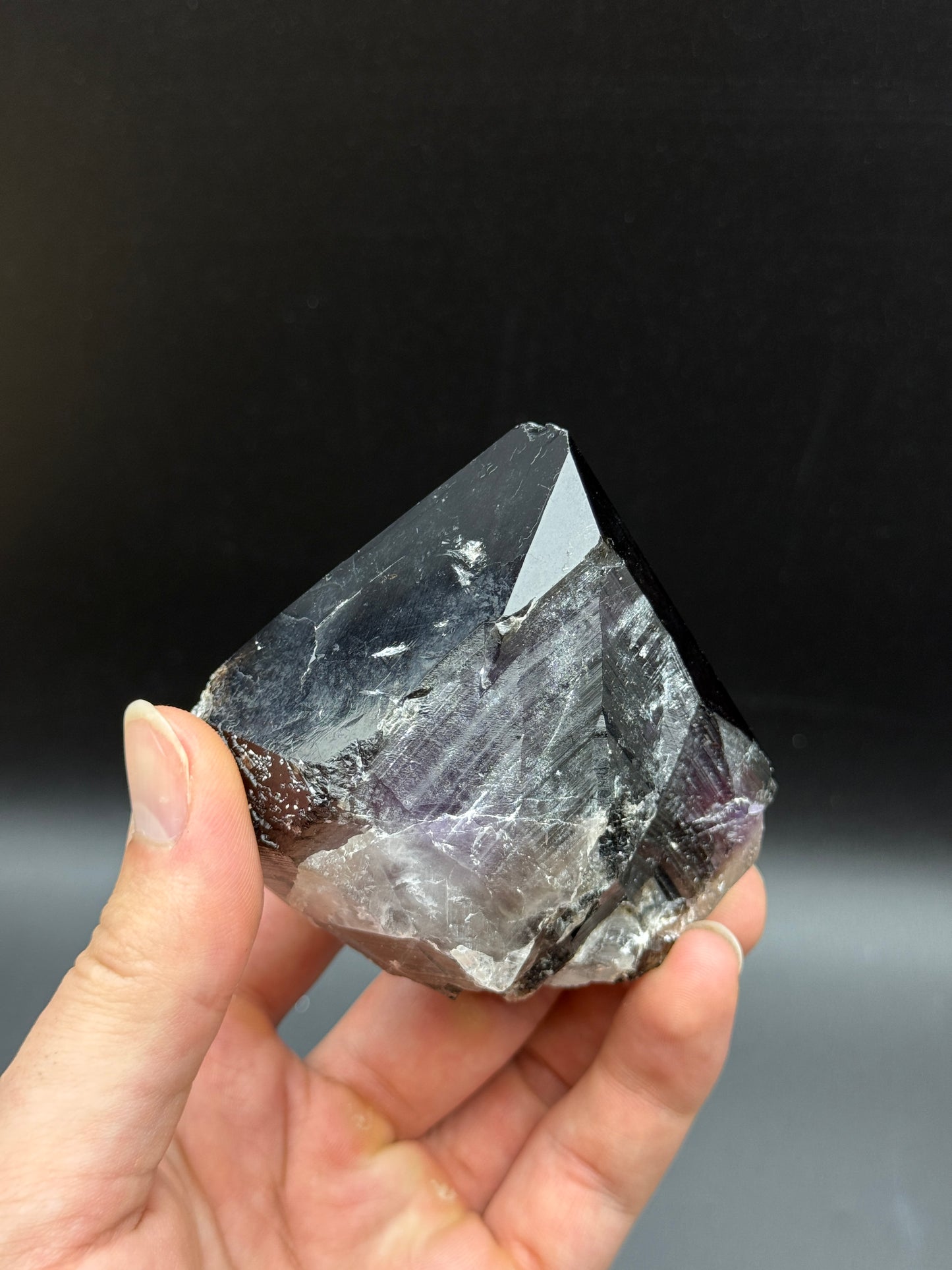 SMOKY QUARTZ WITH AMETHYST CORE - PILBARA REGION, WESTERN AUSTRALIA