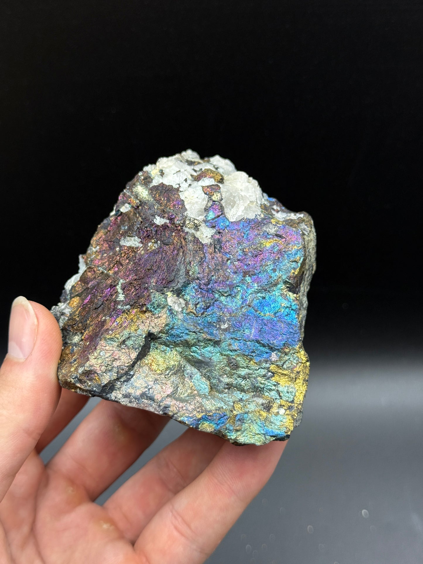 CHALCOPYRITE AND BORNITE - POONA MINE, SOUTH AUSTRALIA