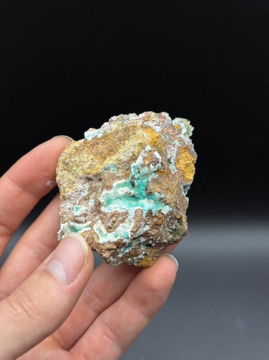 AURICHALCITE & HEMIMORPHITE - EVELYN MINE, NORTHERN TERRITORY