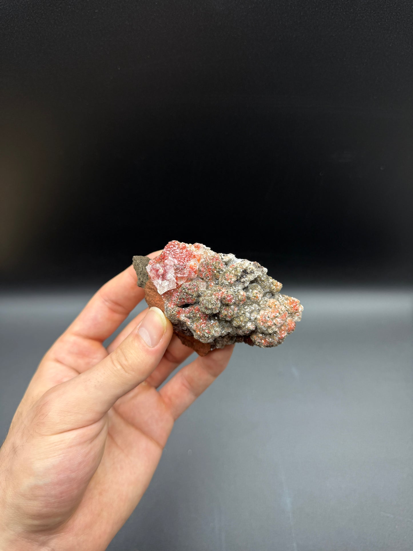 IRON STAIN CALCITE - PENRICE QUARRY, SOUTH AUSTRALIA