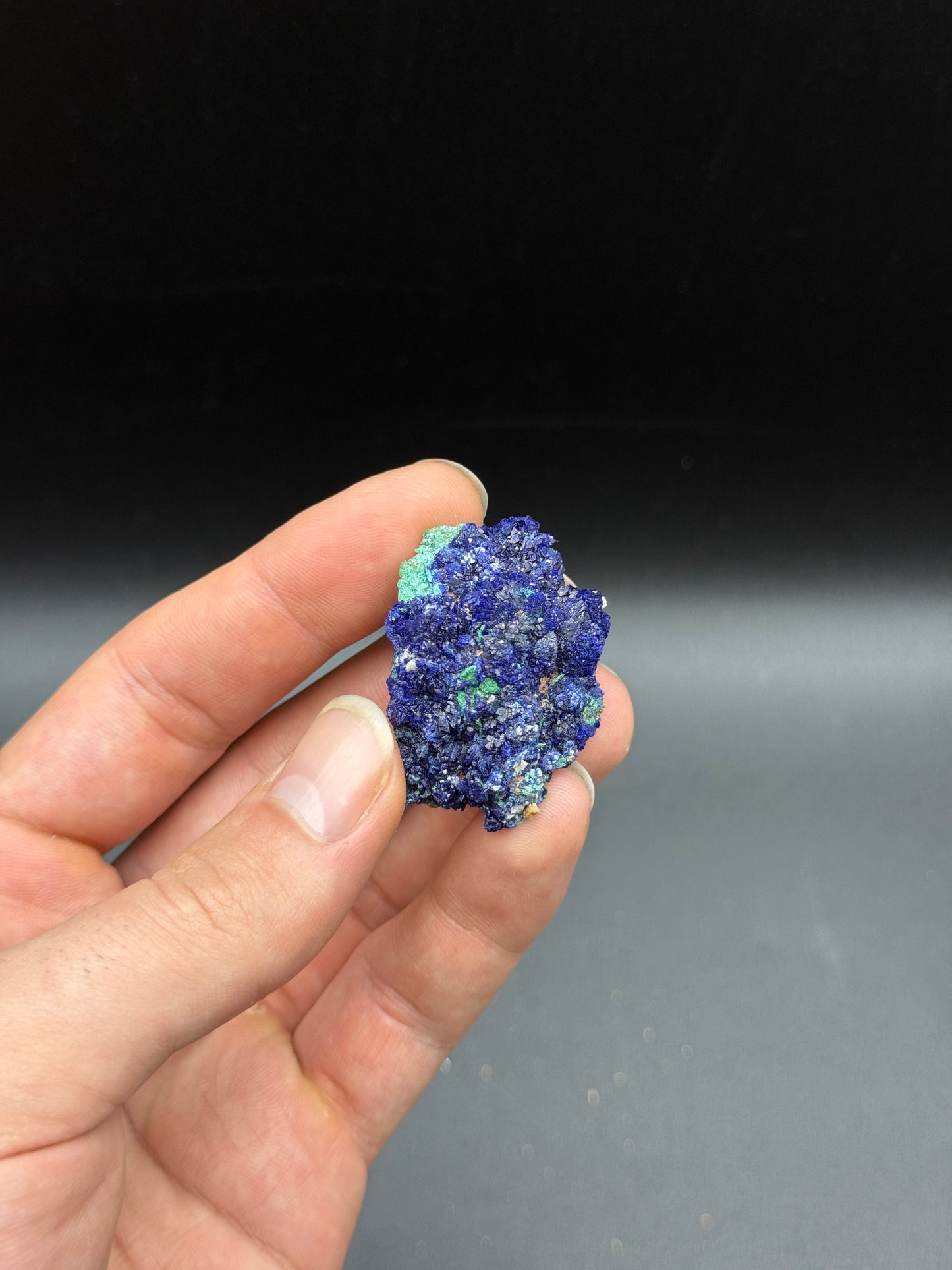 AZURITE & MALACHITE - BURRA BURRA COPPER MINE, BURRA, SOUTH AUSTRALIA, AUSTRALIA