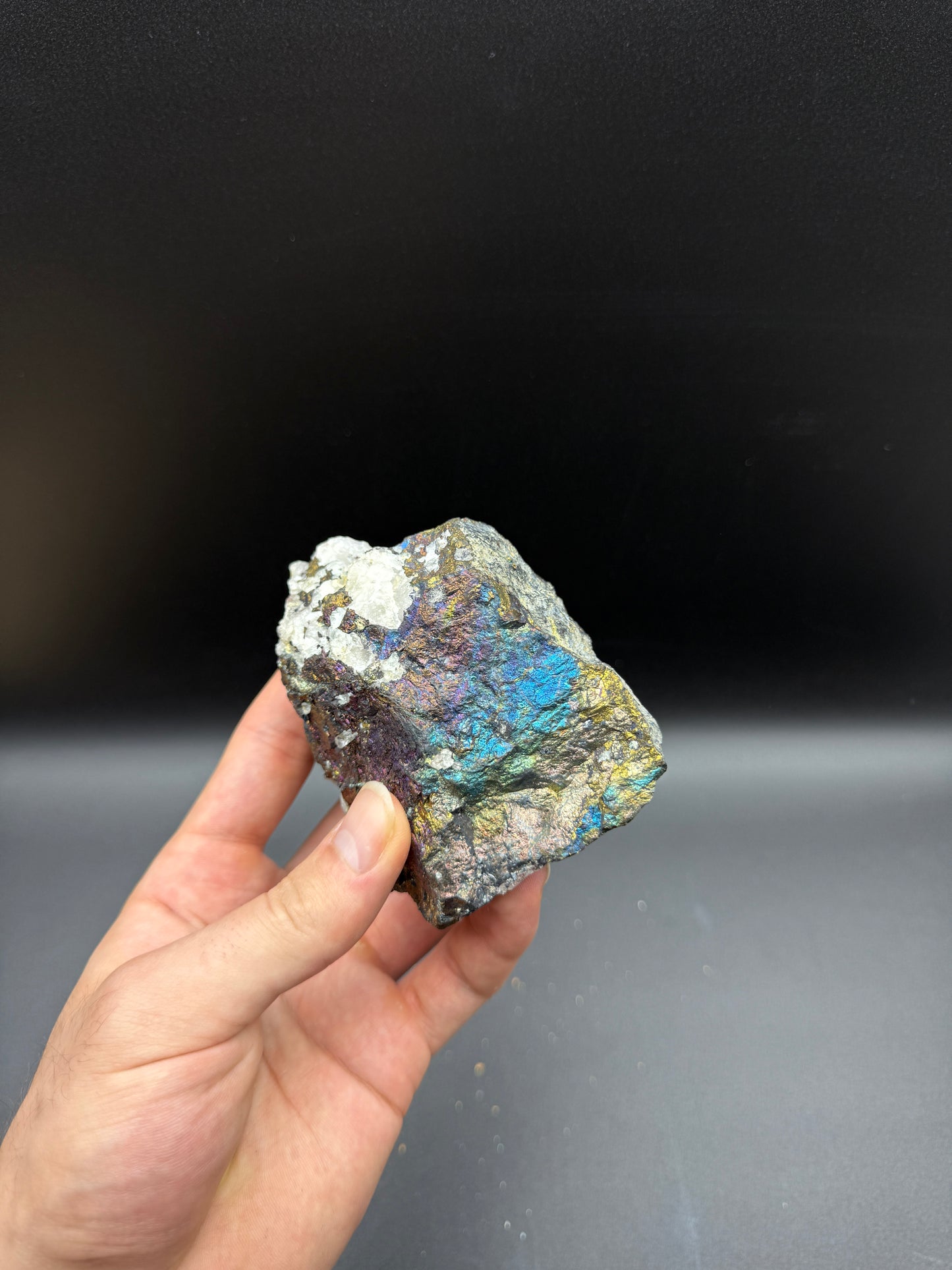 CHALCOPYRITE AND BORNITE - POONA MINE, SOUTH AUSTRALIA