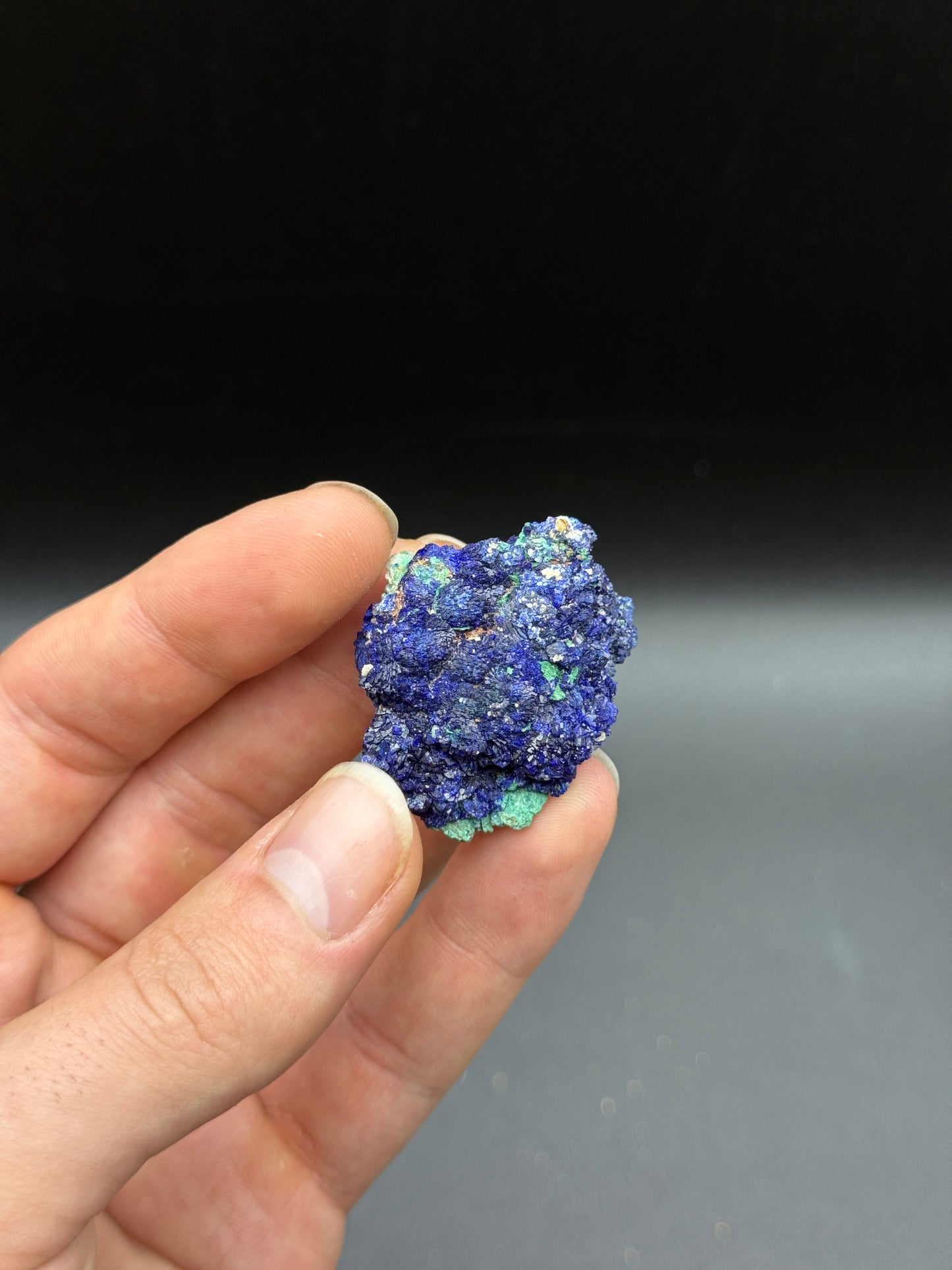 AZURITE & MALACHITE - BURRA BURRA COPPER MINE, BURRA, SOUTH AUSTRALIA, AUSTRALIA