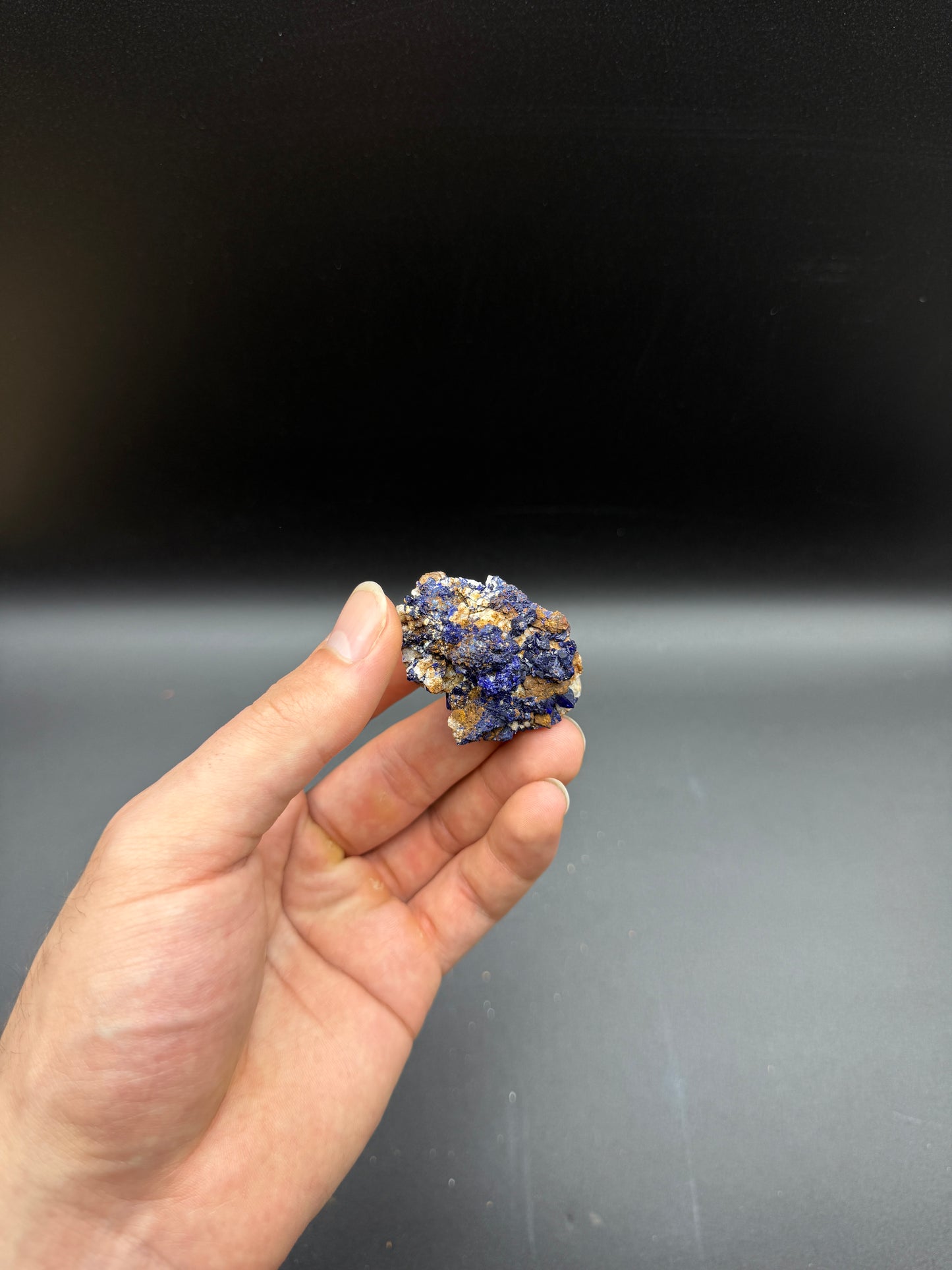 AZURITE - MINERAL HILL, NEW SOUTH WALES, AUSTRALIA