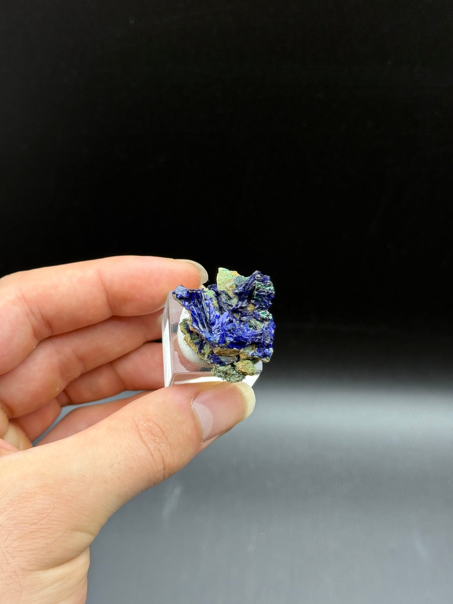 AZURITE - BURRA BURRA COPPER MINE, BURRA, SOUTH AUSTRALIA