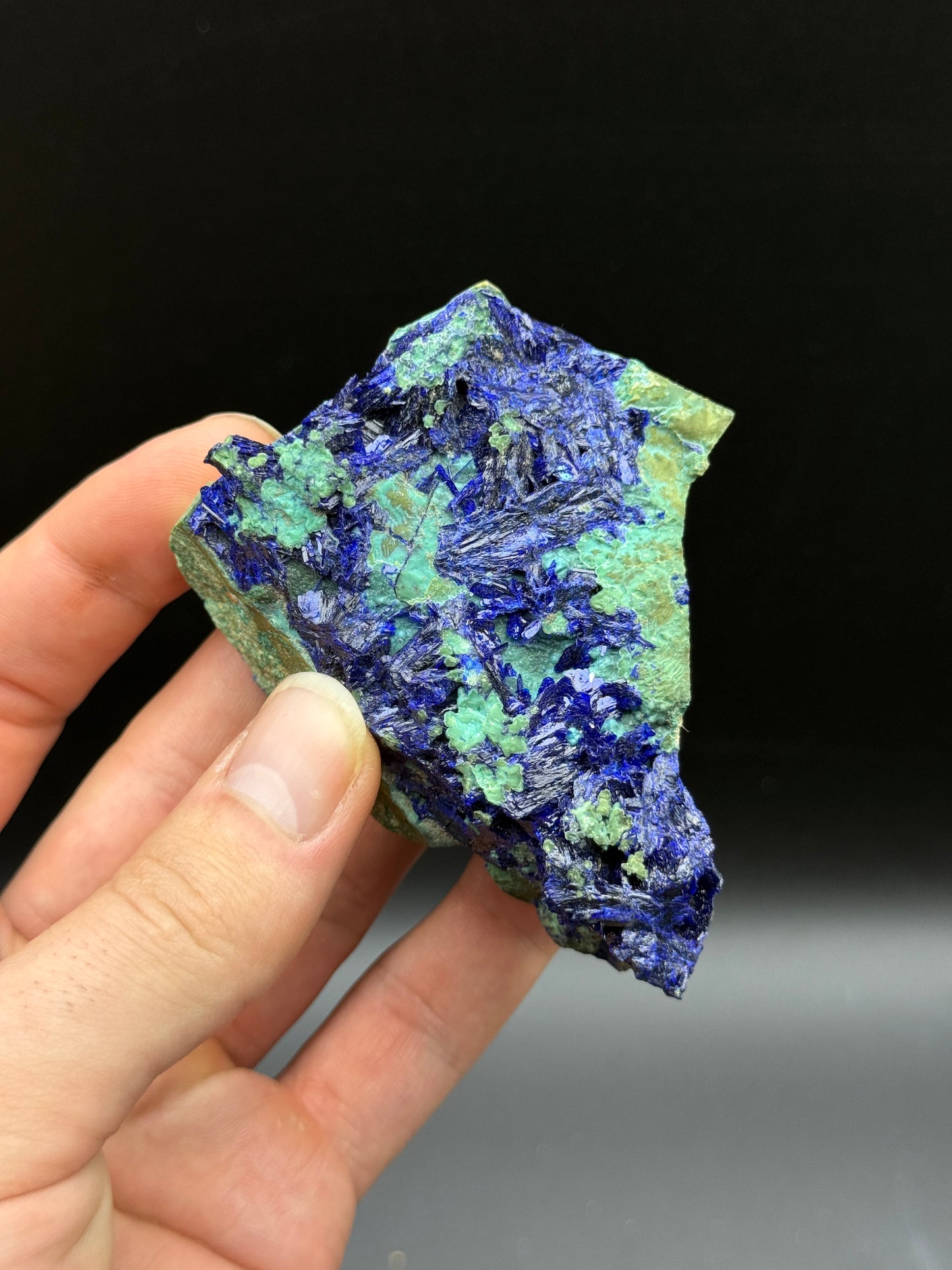 AZURITE & MALACHITE - BURRA BURRA MINE, BURRA, SOUTH AUSTRALIA