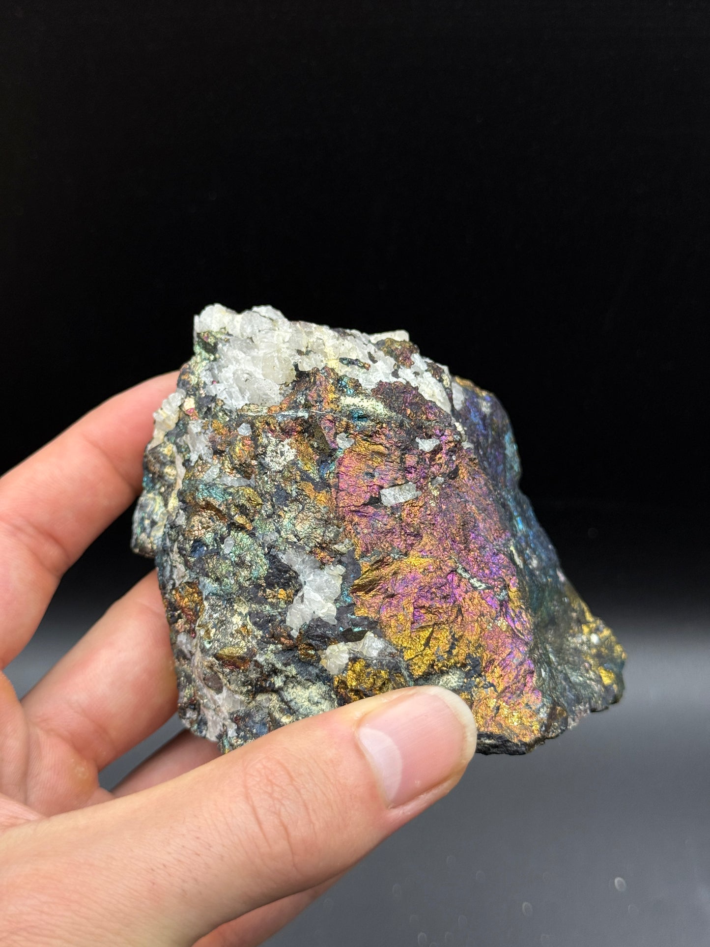 CHALCOPYRITE AND BORNITE - POONA MINE, SOUTH AUSTRALIA