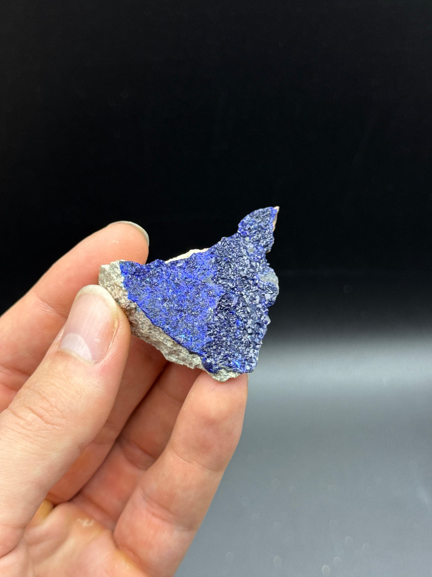 AZURITE - MINERAL HILL, NEW SOUTH WALES, AUSTRALIA