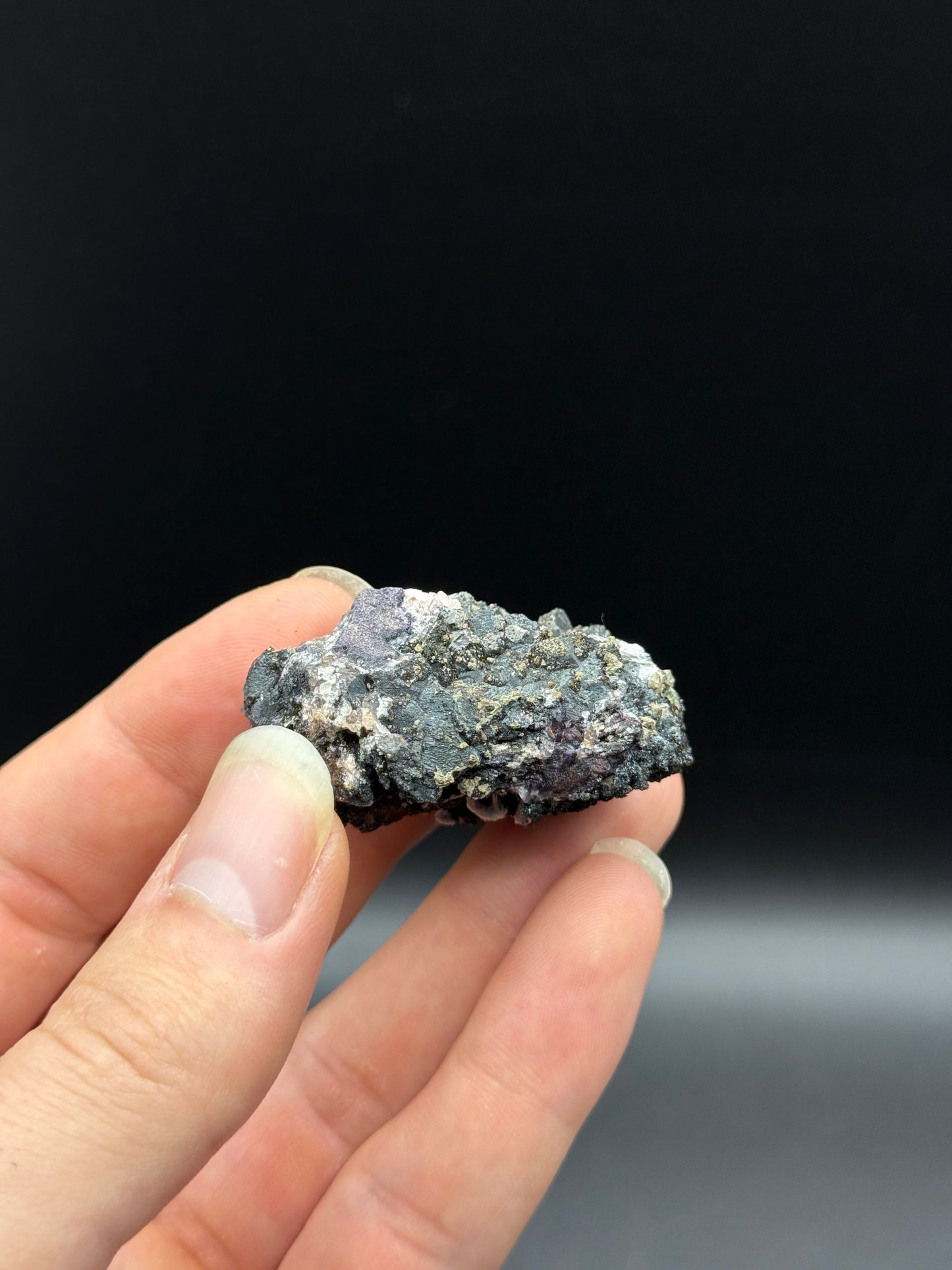 HEMATITE, BARITE & FLUORITE - OLYMPIC DAM MINE, ROXBY DOWNS, SOUTH AUSTRALIA