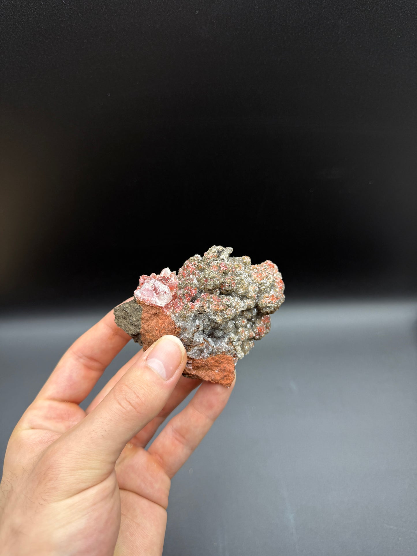 IRON STAIN CALCITE - PENRICE QUARRY, SOUTH AUSTRALIA