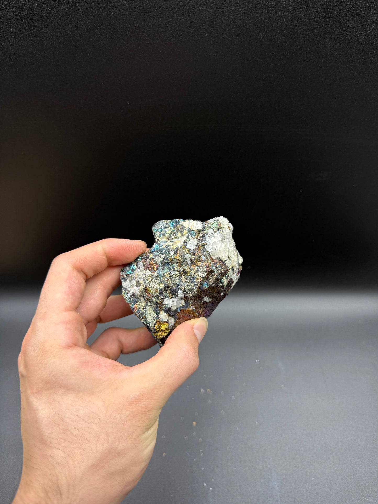 CHALCOPYRITE AND BORNITE - POONA MINE, SOUTH AUSTRALIA