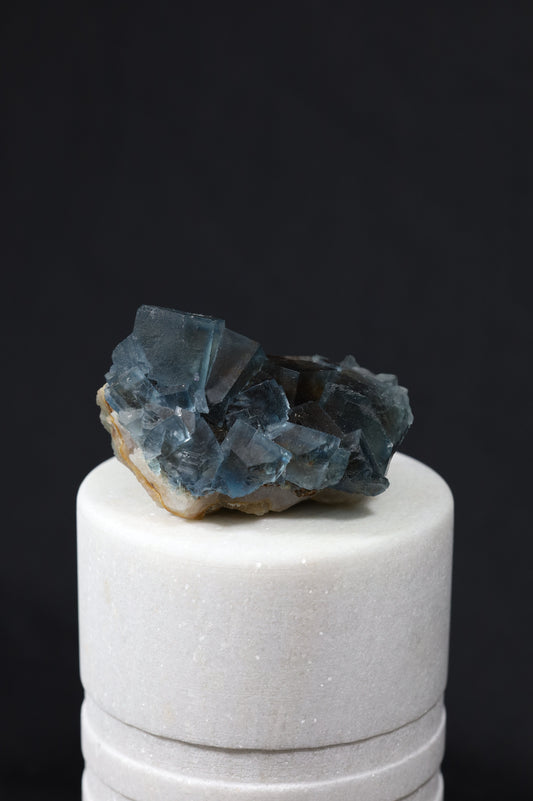 FANTASTIC BLUE FLUORITE - LE BURC, FRANCE