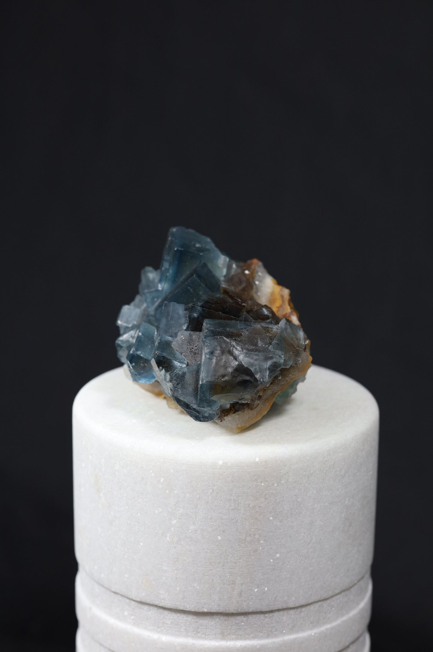 FANTASTIC BLUE FLUORITE - LE BURC, FRANCE