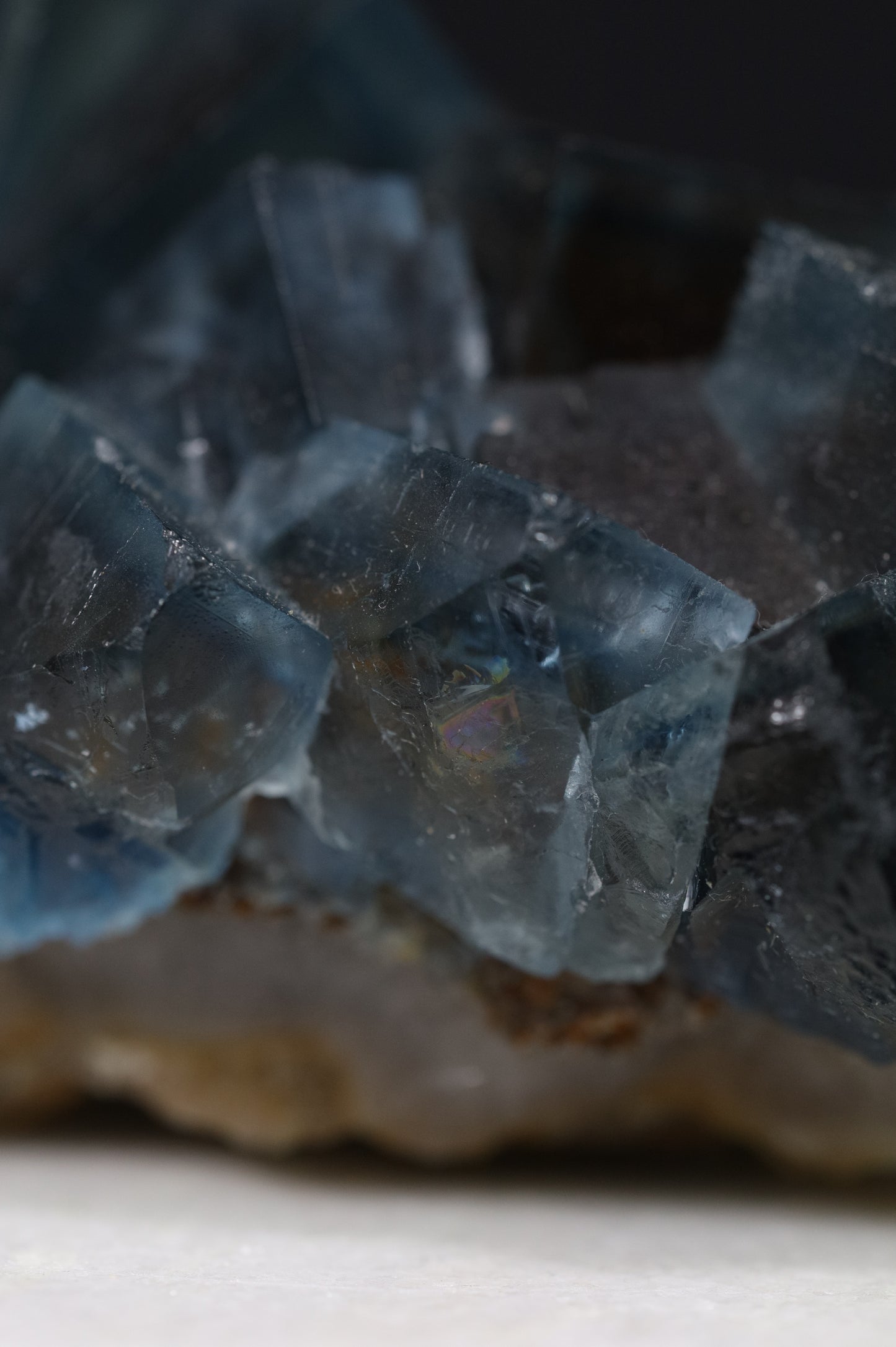 FANTASTIC BLUE FLUORITE - LE BURC, FRANCE