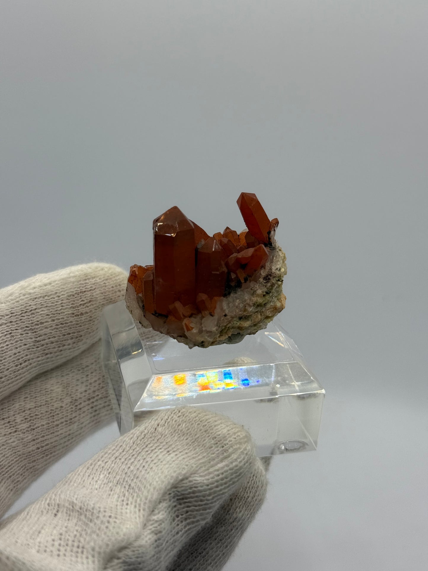 FERRUGINOUS QUARTZ THUMBNAIL - TINEJDAD, MOROCCO