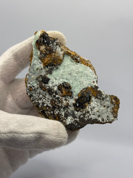 MINT BLUE SMITHSONITE - BROKEN HILL, NEW SOUTH WALES