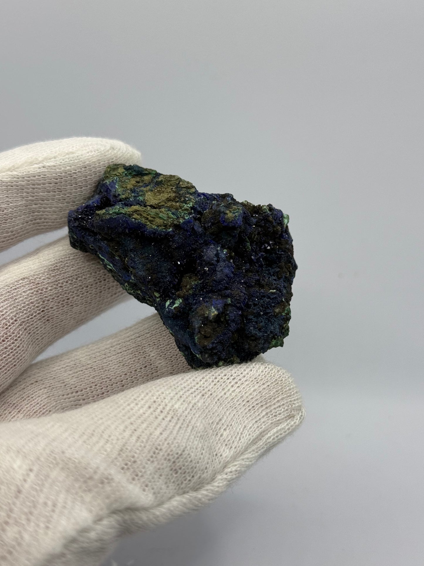 AZURITE AND MALACHITE - LIUFENGSHAN MINE, CHINA