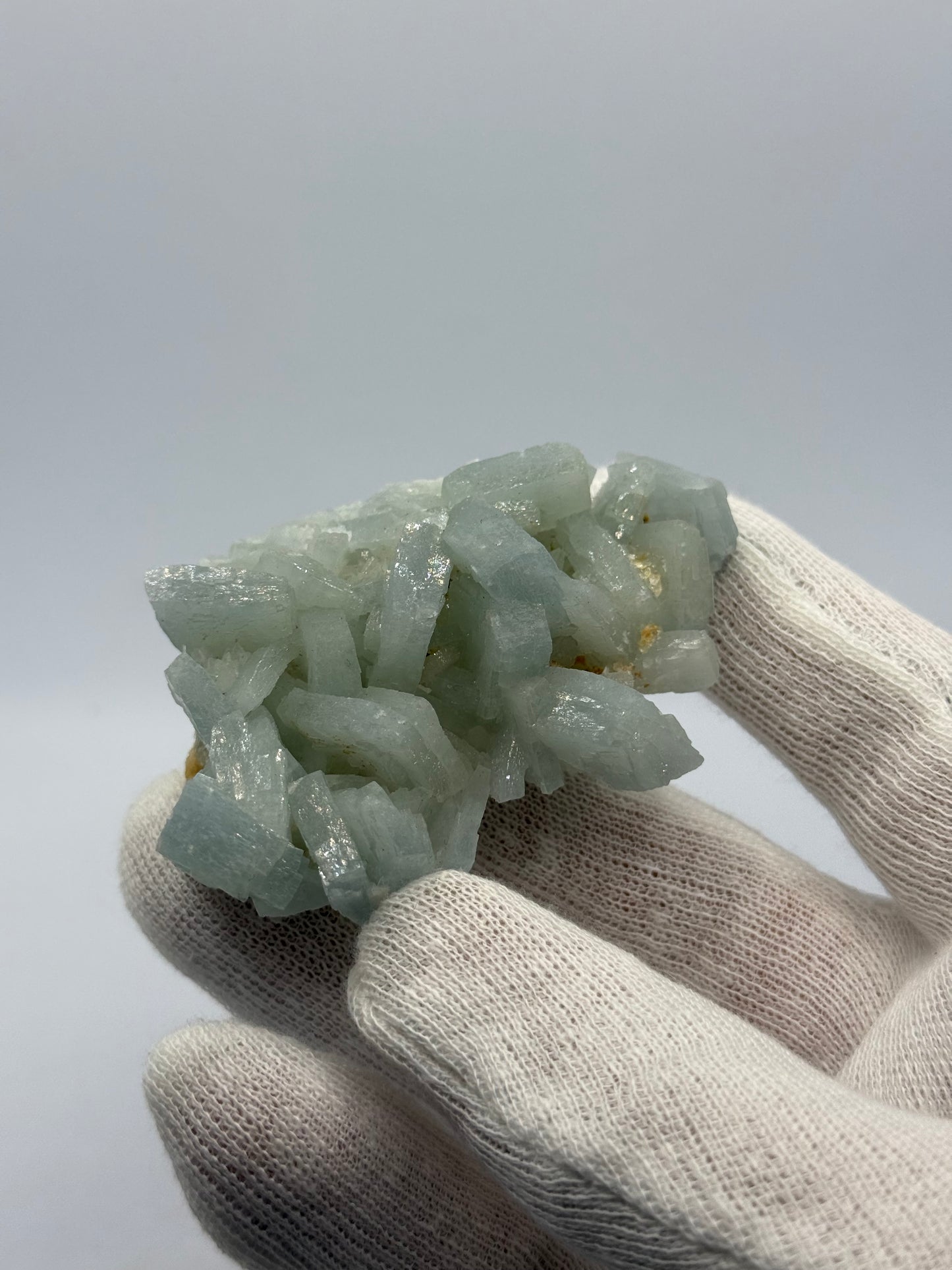 BLUE BARITE - JEBEL QUICHAWE SAGANGANE, MOROCCO