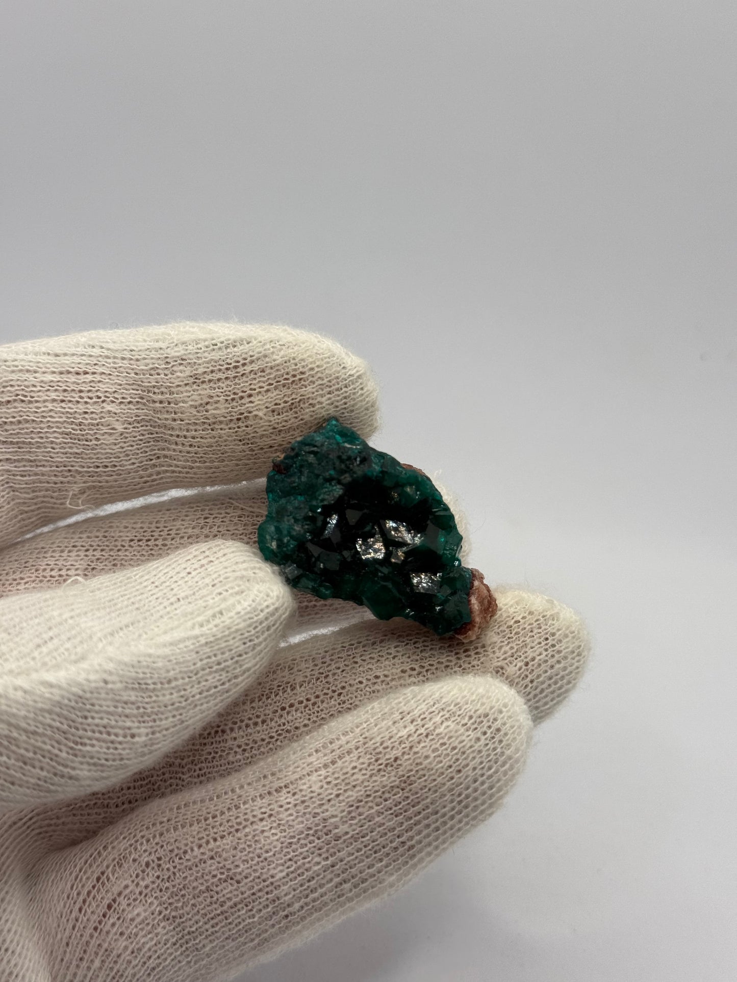 DIOPTASE - TANTARA MINE, SHINKOLOBWE, KAMBOVE TERRITORY, HAUT-KATANGA, DR CONGO