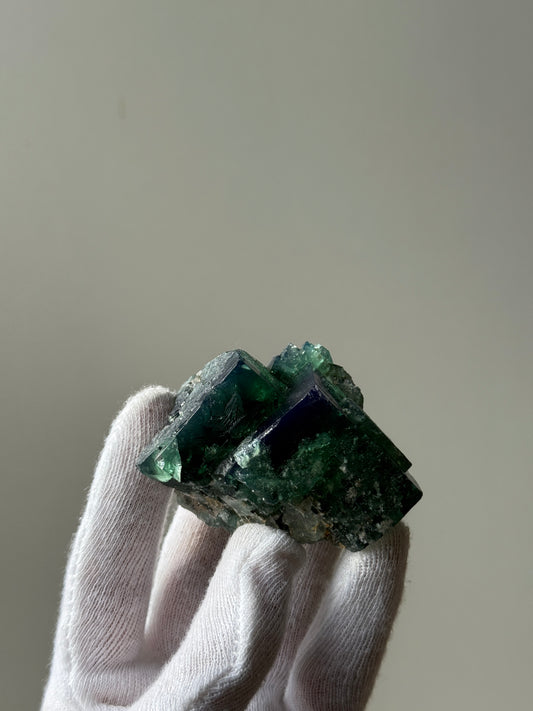 FLUORITE "THE BIG WHOPPER POCKET" - DIANA MARIA MINE, FROSTERLEY, WEARDALE, CO. DURHAM, ENGLAND
