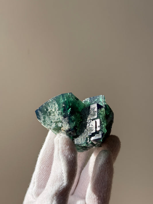 FLUORITE "THE BIG WHOPPER POCKET" - DIANA MARIA MINE, FROSTERLEY, WEARDALE, CO. DURHAM, ENGLAND